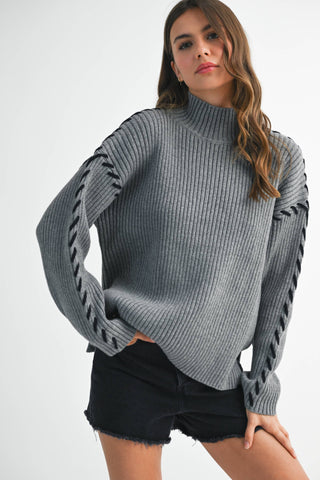 Georgina Sweater-Sweaters-AEMI + CO-Summit Lane Boutique, Women's Apparel and Gifts located in Grand Rapids, MI