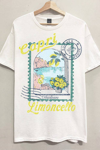 Capri Limoncello Tee-Graphic Tees-Sweet Claire-Summit Lane Boutique, Women's Apparel and Gifts located in Grand Rapids, MI