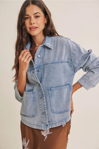 Tommie Utility Jacket-Jackets-in february-Summit Lane Boutique, Women's Apparel and Gifts located in Grand Rapids, MI
