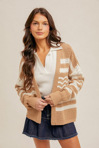 Jasmine Cardigan-Cardigans-Hem & Thread-Summit Lane Boutique, Women's Apparel and Gifts located in Grand Rapids, MI