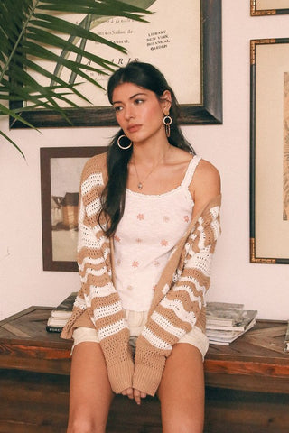 Jasmine Cardigan-Cardigans-Hem & Thread-Summit Lane Boutique, Women's Apparel and Gifts located in Grand Rapids, MI