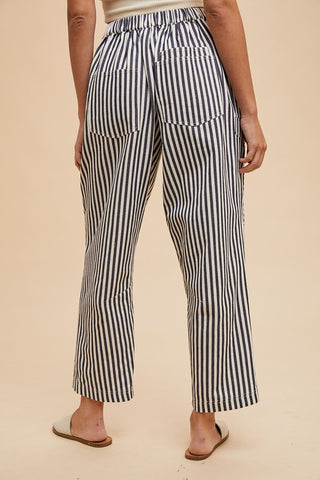 Patchwork Stripe Pants-Jeans-Anniewear-Summit Lane Boutique, Women's Apparel and Gifts located in Grand Rapids, MI