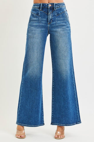 Bianka High Rise Wide-Jeans-Risen-Summit Lane Boutique, Women's Apparel and Gifts located in Grand Rapids, MI