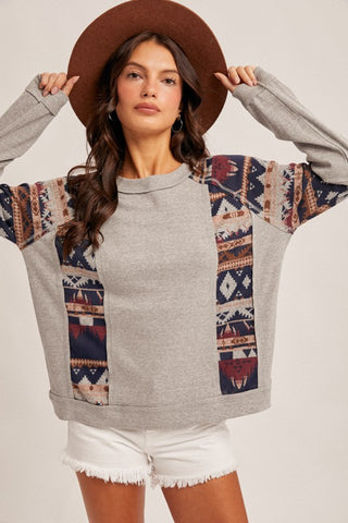 Nordic Pullover-pullover-Hem & Thread-Summit Lane Boutique, Women's Apparel and Gifts located in Grand Rapids, MI