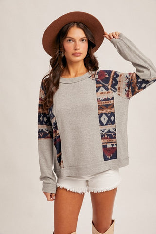 Nordic Pullover-pullover-Hem & Thread-Summit Lane Boutique, Women's Apparel and Gifts located in Grand Rapids, MI
