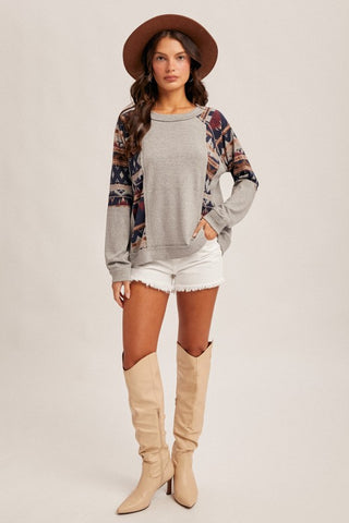 Nordic Pullover-pullover-Hem & Thread-Summit Lane Boutique, Women's Apparel and Gifts located in Grand Rapids, MI