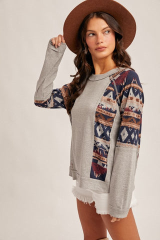 Nordic Pullover-pullover-Hem & Thread-Summit Lane Boutique, Women's Apparel and Gifts located in Grand Rapids, MI
