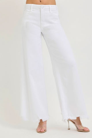 Lennox Palazzo Jeans-Jeans-Risen-Summit Lane Boutique, Women's Apparel and Gifts located in Grand Rapids, MI