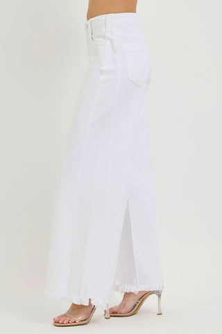 Lennox Palazzo Jeans-Jeans-Risen-Summit Lane Boutique, Women's Apparel and Gifts located in Grand Rapids, MI