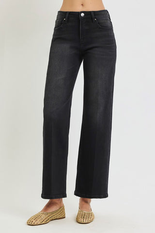 Blaire Tummy Control Straight Jeans-Jeans-Risen-Summit Lane Boutique, Women's Apparel and Gifts located in Grand Rapids, MI