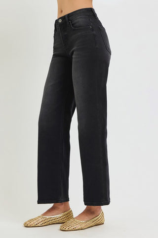 Blaire Tummy Control Straight Jeans-Jeans-Risen-Summit Lane Boutique, Women's Apparel and Gifts located in Grand Rapids, MI
