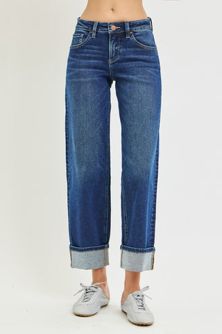 The Cohen Slouchy Boyfriend Jeans-Jeans-Risen-Summit Lane Boutique, Women's Apparel and Gifts located in Grand Rapids, MI