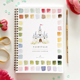 Fairytale watercolor workbook-Stationary-emily lex studio-Summit Lane Boutique, Women's Apparel and Gifts located in Grand Rapids, MI