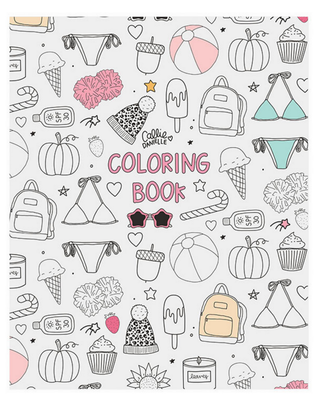 Callie Danielle Coloring Book-Coloring Books-Callie Danielle-Summit Lane Boutique, Women's Apparel and Gifts located in Grand Rapids, MI