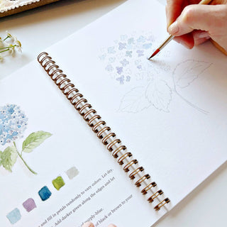Flowers watercolor workbook-Stationary-emily lex studio-Summit Lane Boutique, Women's Apparel and Gifts located in Grand Rapids, MI