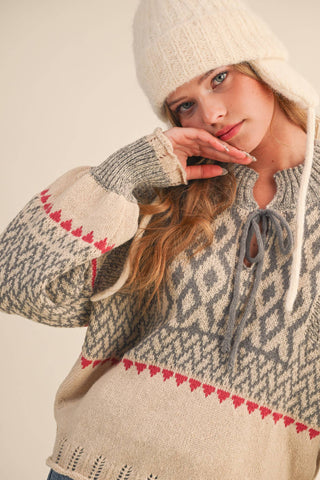 Francis Nordic Sweater-Sweaters-&MERCI-Summit Lane Boutique, Women's Apparel and Gifts located in Grand Rapids, MI
