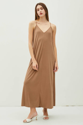 Sadie Modal Maxi Dress-Dresses-Be Cool-Summit Lane Boutique, Women's Apparel and Gifts located in Grand Rapids, MI