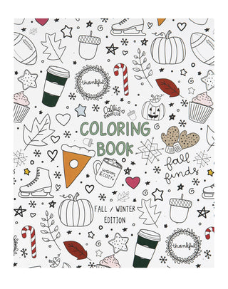 Fall & Holiday Coloring Book-Stationary-Callie Danielle-Summit Lane Boutique, Women's Apparel and Gifts located in Grand Rapids, MI