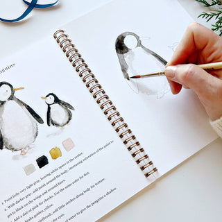 Winter watercolor workbook-Stationary-emily lex studio-Summit Lane Boutique, Women's Apparel and Gifts located in Grand Rapids, MI
