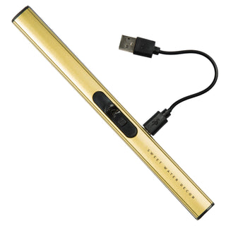 Gold Rechargeable Electric Lighter - Home Decor & Gifts-Lighters-Sweet Water Decor-Summit Lane Boutique, Women's Apparel and Gifts located in Grand Rapids, MI