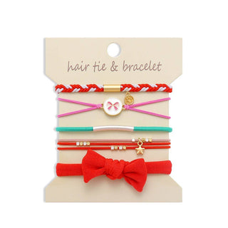 BOHO DUAL FUNCTION KNOT BRACELET HAIR TIES-Hair Accessories-JOSSLYN by wall to wall-Summit Lane Boutique, Women's Apparel and Gifts located in Grand Rapids, MI