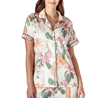 Bloom Service Satin Pajama Top
