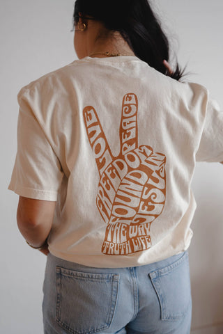 The Way Tee | Christian Tee-Graphic Tees-Dear Heart-Summit Lane Boutique, Women's Apparel and Gifts located in Grand Rapids, MI