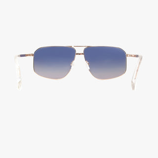 SOL ROSE GOLD Polarized Fashion Navigator Sunglasses-Sunglasses-Kohv Eyewear-Summit Lane Boutique, Women's Apparel and Gifts located in Grand Rapids, MI