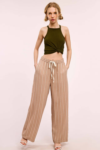Audra Relaxed Fit Pants-Pants-La Miel-Summit Lane Boutique, Women's Apparel and Gifts located in Grand Rapids, MI