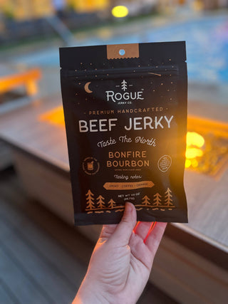 Bonfire Bourbon Beef Jerky-Snacks-Rogue Jerky Co.-Summit Lane Boutique, Women's Apparel and Gifts located in Grand Rapids, MI