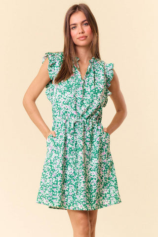 Pretty as a Picnic Dress-Dresses-Doe and Rae-Summit Lane Boutique, Women's Apparel and Gifts located in Grand Rapids, MI