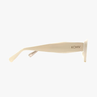 CORA IVORY Polarized Fashion Oval Round Sunglasses-Sunglasses-Kohv Eyewear-Summit Lane Boutique, Women's Apparel and Gifts located in Grand Rapids, MI