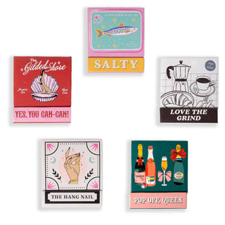 Crush On A Tear Matchbook Nail Files-Manicure Sets-DM Merchandising-Summit Lane Boutique, Women's Apparel and Gifts located in Grand Rapids, MI