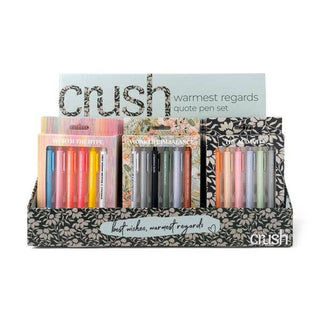 Warmest Regards Quote Pen Set-Stationary Supplies-DM Merchandising-Summit Lane Boutique, Women's Apparel and Gifts located in Grand Rapids, MI