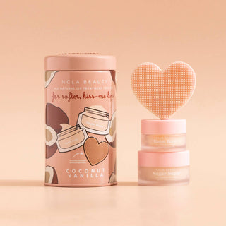 Coconut Vanilla Lip care set + Lip Scrubber-Bath & Body-NCLA Beauty-Summit Lane Boutique, Women's Apparel and Gifts located in Grand Rapids, MI
