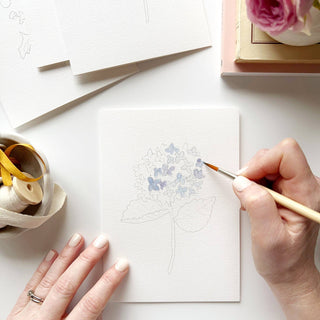 Garden flowers paintable notecards-Stationary-emily lex studio-Summit Lane Boutique, Women's Apparel and Gifts located in Grand Rapids, MI