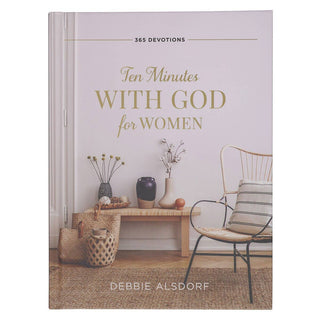 Devotional 10 Minutes with God for Women Hardcover-Devotions-Christian Art Gifts-Summit Lane Boutique, Women's Apparel and Gifts located in Grand Rapids, MI
