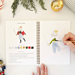 Nutcracker watercolor workbook-Stationary-emily lex studio-Summit Lane Boutique, Women's Apparel and Gifts located in Grand Rapids, MI