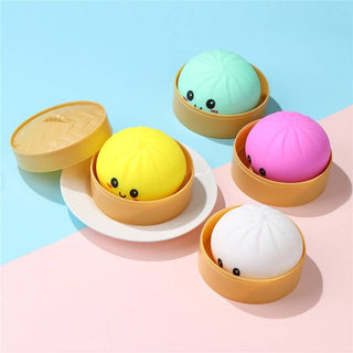 Pressure Squishy Toy Dumplings-Plush Toys-JOSSLYN by wall to wall-Summit Lane Boutique, Women's Apparel and Gifts located in Grand Rapids, MI