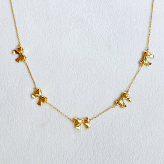 Bow Festival Necklace-Necklaces-Ellison+Young-Summit Lane Boutique, Women's Apparel and Gifts located in Grand Rapids, MI