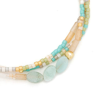 Mixed Media Bracelet - Courage/Amazonite/Gold-Scout Curated Wears-Summit Lane Boutique, Women's Apparel and Gifts located in Grand Rapids, MI