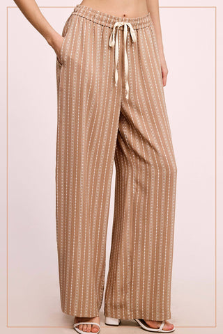 Audra Relaxed Fit Pants-Pants-La Miel-Summit Lane Boutique, Women's Apparel and Gifts located in Grand Rapids, MI