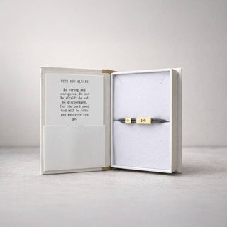 Sentiment Cord Bracelet-Joshua 1:9, With You Always-Bracelets-Lenny & Eva-Summit Lane Boutique, Women's Apparel and Gifts located in Grand Rapids, MI