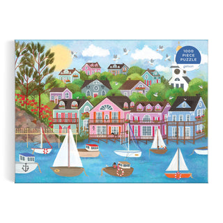 Harbor by the Sea 1000 Piece Puzzle-Puzzles-Chronicle Books-Summit Lane Boutique, Women's Apparel and Gifts located in Grand Rapids, MI