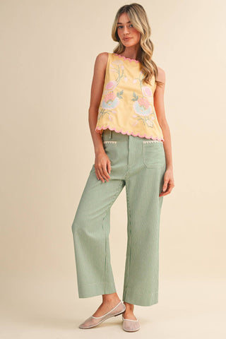 The Savannah Embroidered Tank