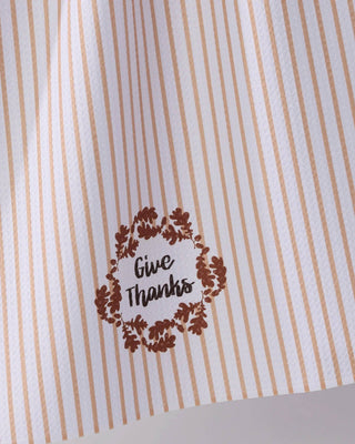 Give Thanks Tea Towel-Kitchen Towel-Geometry-Summit Lane Boutique, Women's Apparel and Gifts located in Grand Rapids, MI