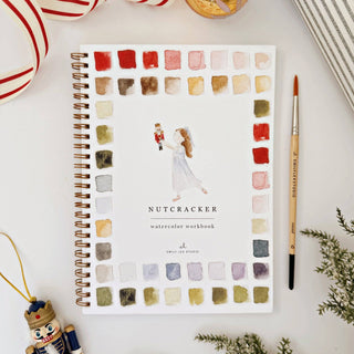 Nutcracker watercolor workbook-Stationary-emily lex studio-Summit Lane Boutique, Women's Apparel and Gifts located in Grand Rapids, MI