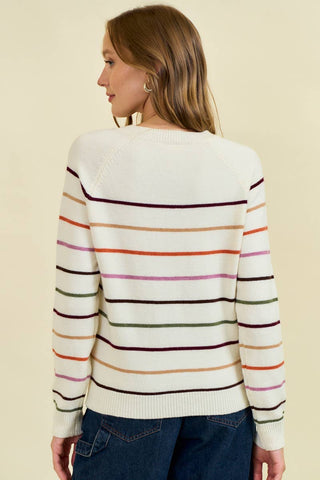 Hattie Henley Sweater-Sweaters-Doe and Rae-Summit Lane Boutique, Women's Apparel and Gifts located in Grand Rapids, MI