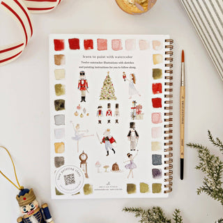 Nutcracker watercolor workbook-Stationary-emily lex studio-Summit Lane Boutique, Women's Apparel and Gifts located in Grand Rapids, MI