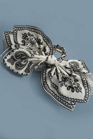 PAISLEY BOHO VINTAGE HAIR CLAW CLIPS | 40H913-JOSSLYN by Wall to Wall-Summit Lane Boutique, Women's Apparel and Gifts located in Grand Rapids, MI